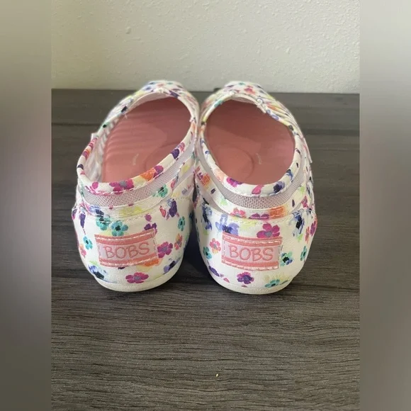 ‼️ Bobs Plush From Skechers Wild Lilly Memory Foam Slip On Shoes Size 8 W (6) - Picture 4 of 5